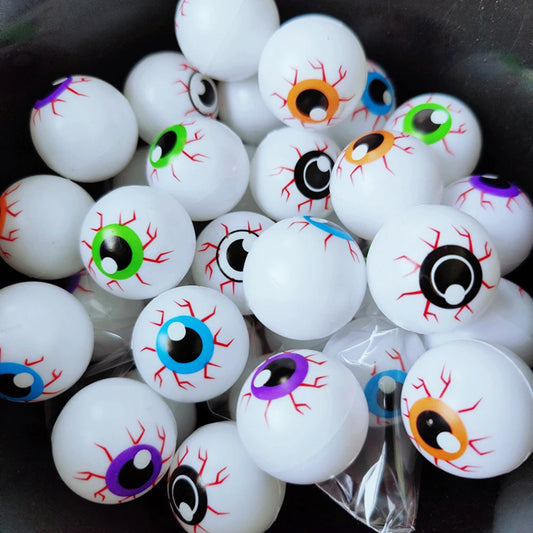 12pcs Halloween Eyeballs Artificial Horror Scary Eye Balls Kids Trick or Treat Prank Terror Props Halloween Decoration 2024