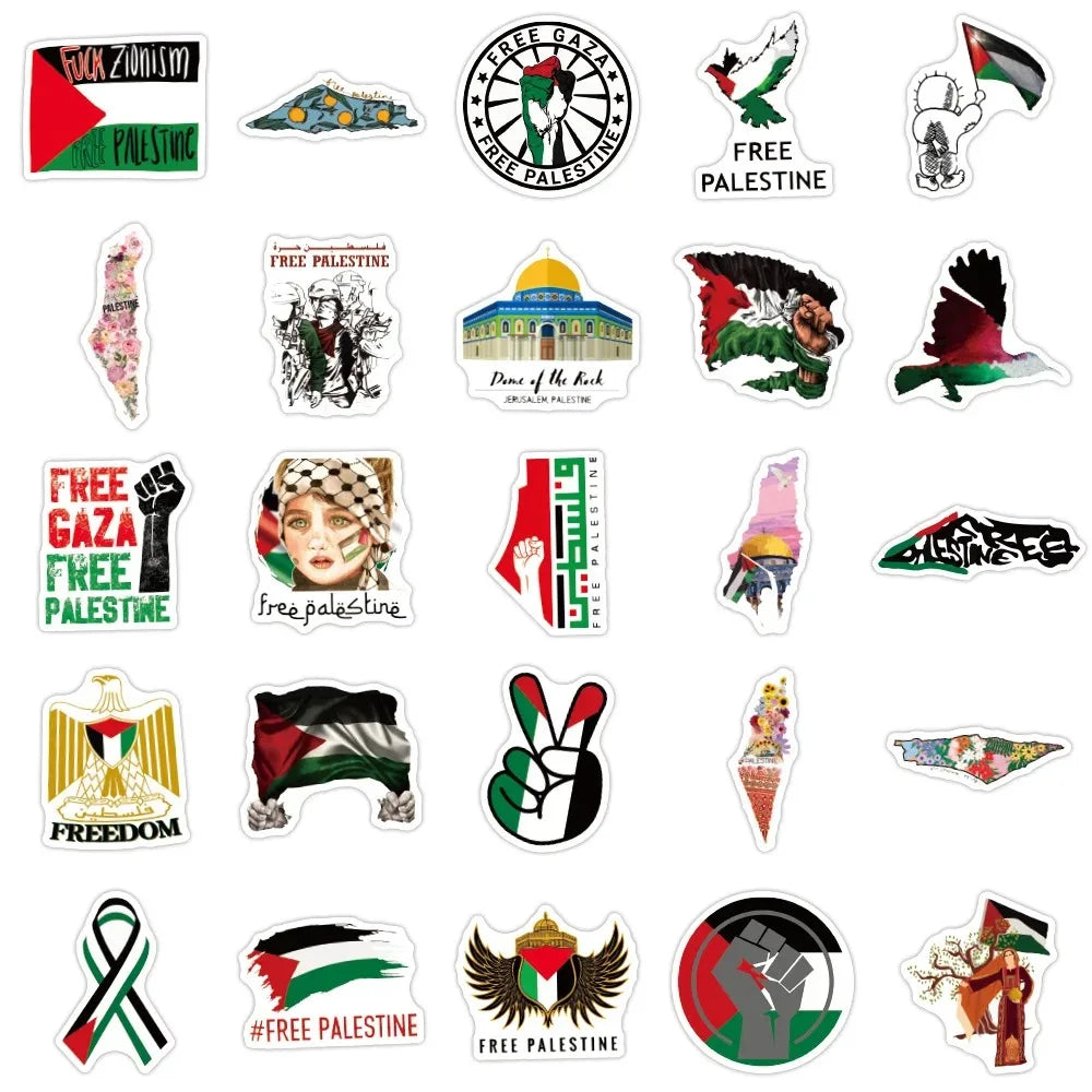 10/30/50pcs Cartoon Free Country Stickers for Car Laptop Phone Stationery Decal Waterproof Cool Sticker DIY Toys Decor Gifts